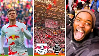 AMERICAN FAN Experiences GERMAN FOOTBALL - RB Leipzig vs Borussia Mönchengladbach