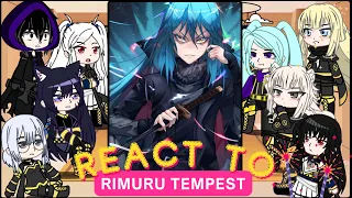 Eminence in shadow react to Rimuru Tempest | cid kagenou | Gacha life | Slime