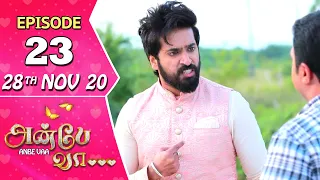 Anbe Vaa Serial | Episode 23 | 28th Nov 2020 | Virat | Delna Davis | SunTV Serial |Saregama TVShows