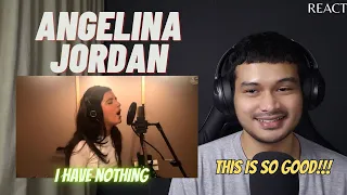 Reaction Angelina Jordan - I Have Nothing (Whitney Houston Tribute) | Reza Reaction!!!