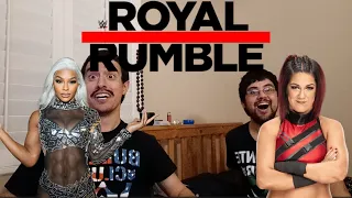 WWE 2024 Royal Rumble Reactions - Women's Royal Rumble Match