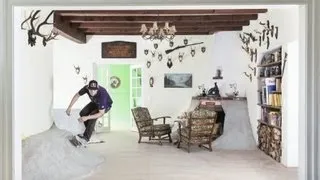 Skating in a house - Schuster Skate Villa