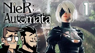 Blindfolded 2B - Let's Play Nier: Automata - PART 1