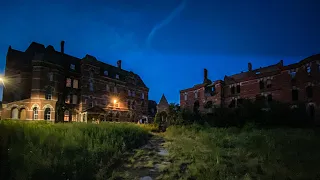 Exploring HUGE ABANDONED Psychiatric Hospital! (Almost Caught!)