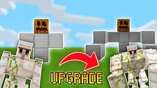 (100% Working??!!) How to Upgrade an Iron golem in Minecraft