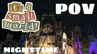 It’s A Small World - Disneyland Park - NIGHT-TIME POV