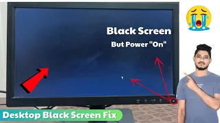 How To Fix "Desktop Black Screen" Problem 2023 | Computer Black Screen Windows 10/11