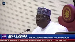 Senate approves 2023-2025 medium term expenditure framework