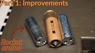 Remaking 1960s GYROJET Rockets - Part 1: Improvements