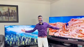 UNBOXING 2 TVs || SONY BRAVIA X90J || SAMSUNG QN80AAF