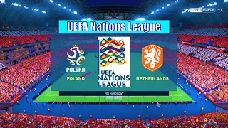 Poland Vs. Netherlands - UEFA Nations League Matchday 5 | FIFA 22 - Full Match