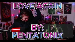 I WANNA DANCE!!!!! Blind reaction to Pentatonix - Love Again