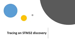 Tracing on STM32 Discovery (ITM & ETM)