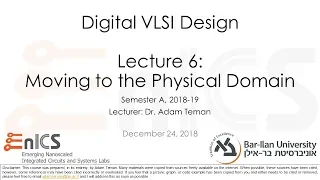 DVD - Lecture 6: Moving to the Physical Domain