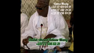 Yatma Niang  le fils de son père Cheikh Ahmed Tidiane Niang le maître des maîtres en Asrar