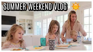 SUMMER WEEKEND WITH 4 KIDS | TARA HENDERSON VLOGS