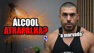 Álcool atrapalha a hipertrofia muscular?