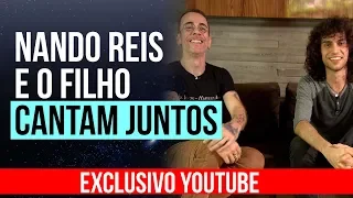 "Luz dos Olhos":Nando Reis canta com o filho Sebastião