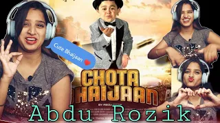CHOTA BHAIJAAN ( छोटा भाईजान ) - Abdu Rozik | Reaction Video 🔥