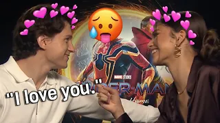 tom holland and zendaya being a married couple for 18 minutes straight
