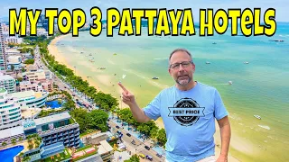 My TOP 3 SUPER NICE budget hotels in CENTRAL PATTAYA🤑🤑