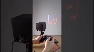 laser cube with game pad