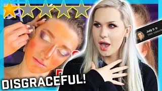 DISGUSTING SERVICE! The WORST rated Makeup Artist EVER by @judyd