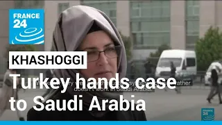 Khashoggi fiancee vows to appeal case transfer to Saudi • FRANCE 24 English