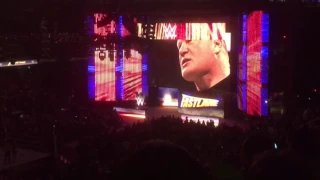 WWE: Brock Lesnar LIVE Entrance + Opening Promo