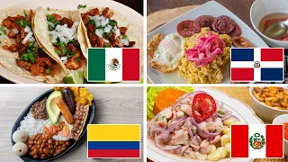 LA COMIDA TÍPICA DE CADA PAÍS DE LATINOAMÉRICA  | ISO TOPS