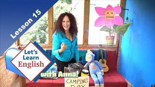 Lesson 15: What is camping? Let's Learn English with Anna Lesson 15