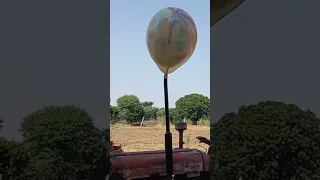 Monster Balloon Vs tractor Silencer experiment #shorts #jaipur #whatsappstatus #instagram #viral