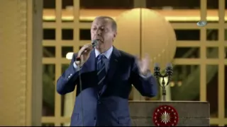 Cumhurbaşkanı Erdoğan : '' Topunuz Gelin ''  HD İZLE