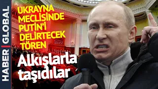 Bu Görüntüler Putin'i Çıldırtacak! Ukrayna Resmen Omuzlarda Taşıdı, Ayakta Alkışladı!