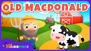 Old MacDonald Had a Farm - The Kiboomers Animals Songs for Preschoolers