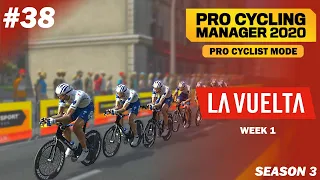 LA VUELTA - WEEK 1 #38 | João Almeida Pro Cyclist Mode | PRO CYCLING MANAGER 2020