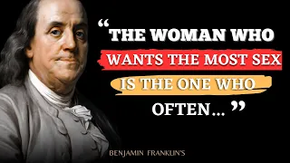 Benjamin Franklin's Life Lessons to Learn in Youth and Avoid Regrets in Old Age