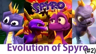Evolution of Spyro (1998 - 2018) (#2) (PS1 , PS2 , XBOX , PS4)