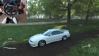 1994 Nissan Silvia K's (S14 240SX) Restoration - Forza Horizon 4 (Steering Wheel + Shifter Gameplay)