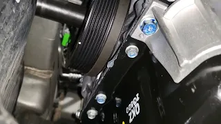 15-19 Sonata how to replace water pump belt