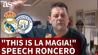 REAL MADRID 3 - MANCHESTER CITY1 (6-5) | DESCALABRO Y DELIRIO DE RONCERO | AS