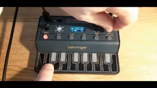 Behringer jt4000 micro creating a simple patch