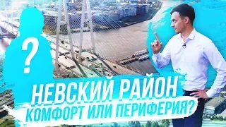 Невский район: Нева и крупная застройка