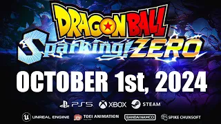 NEW DRAGON BALL: SPARKING ZERO - RELEASE DATE!