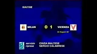 1997-98 (4a - 28-09-1997) Milan-Vicenza 0-1 [DiNapoli] Servizio D.S.Rai3