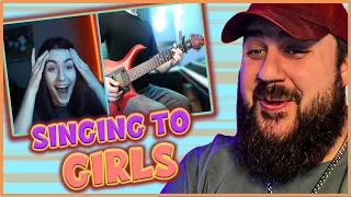 TheDooo Singing to Girls on Omegle is MAGICAL! *Reaction*