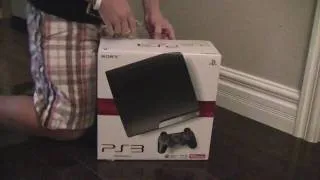 PS3 Slim Unboxing