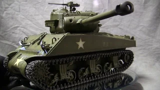 1/16 RC M4(90) Sherman / pershing hybrid prototype tank part 1 of 3