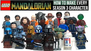 LEGO MANDALORIAN Season 3 Custom Minifigure Showcase