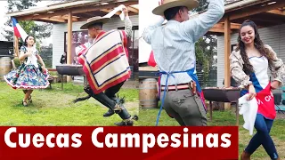 Éxitos de  Cuecas campesinas bailadas por hermosas parejas -Fiesta familiar -Los rancheros de Rapel